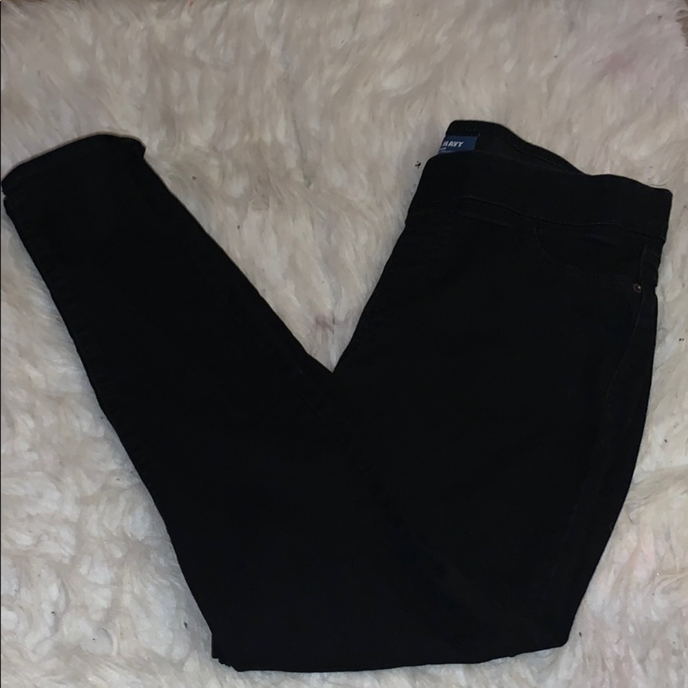 old navy black jeans